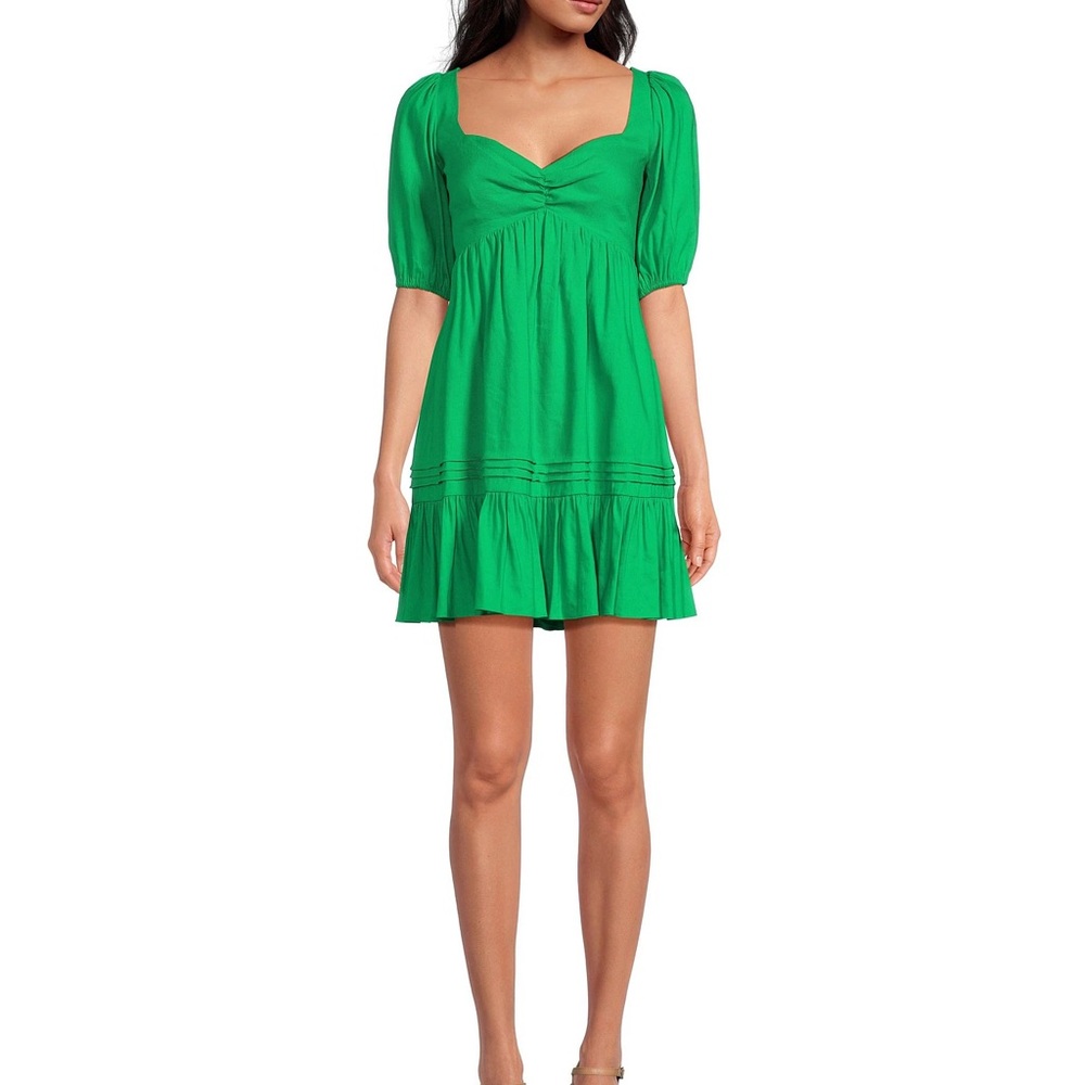 Gianni Bini green dress